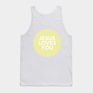 jesus loves you (banana) Tank Top